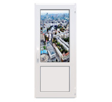 Металлопластиковые двери Epsilon Optima поворотно-откидные 600 x 1900 мм