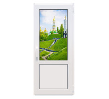 Металлопластиковые двери Glasso 5S поворотно-откидные 700 x 2000 мм