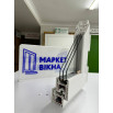 Балконный блок Glasso 5S с глухим паномарным окном в пол 1800 x 2000 мм