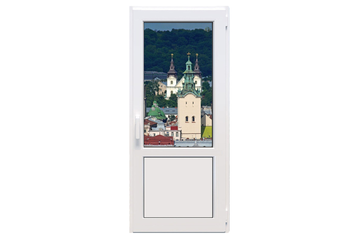 Металопластикові двері Steko S700 поворотно-відкидне 700 x 1900 мм