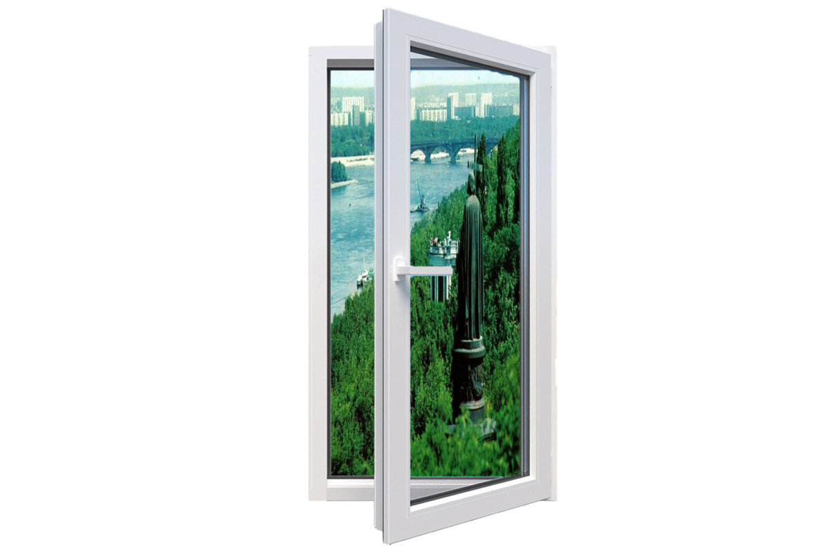 Металлопластиковые окна VEKA Softline поворотное 1000 x 800 мм