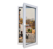 Металопластикове вікно Viknaroff Fenster 500 одностулкове поворотне 600 x 800 мм