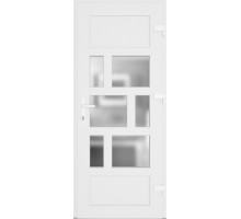 Металопластикові вхідні двері Viknaroff Fenster 500 білий 1960х2050 мм