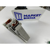Балконный блок Viknaroff Gealan S9000 с двумя окнами и поворотно-откидной дверью 2100 x 1900 мм