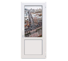 Металлопластиковые двери WDS 76MD поворотно-откидные 800 x 1900 мм