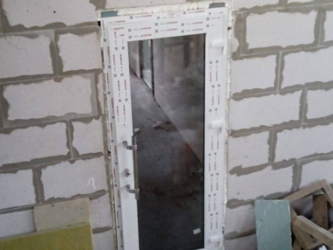 №193 Металопластикові вхідні двері Aluplast фото 2