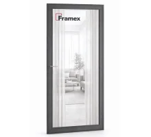 Алюмінієве вікно з теплого профілю Framex FT 72 поворотно-відкидне 2500*1500 мм антрацит