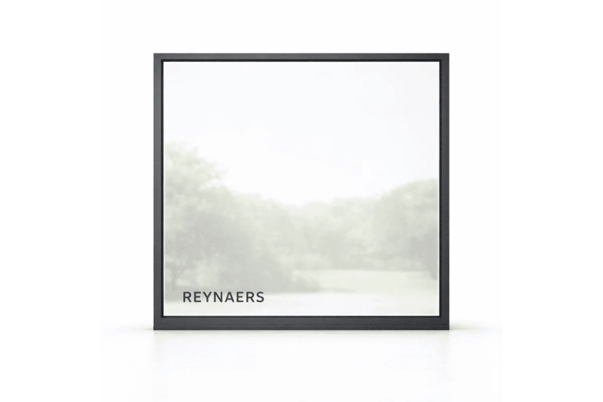 Алюминиевое окно Reynaers CS 77 с теплоизоляцией глухое 1500*2500 мм антрацит RAL 7016