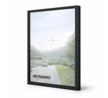 Алюмінієве вікно Reynaers MasterLine 8 HI+ с повышенной теплоизоляцией глухе 1500*2700 мм чорний матовий RAL 9005