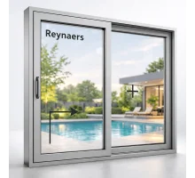 Алюминиевая подъемно-раздвижная система Reynaers MasterPatio с теплоизоляцией 2500*2000 мм анодированный алюминий
