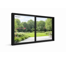 Алюминиевая подъемно-раздвижная система Reynaers MasterPatio с теплоизоляцией 2700*2000 мм черный матовый RAL 9005