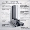 Алюминиевая подъемно-раздвижная система Reynaers MasterPatio с теплоизоляцией 3200*2000 мм антрацит RAL 7016