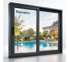 Алюминиевая подъемно-раздвижная система Reynaers MasterPatio с теплоизоляцией 2000*2300 мм антрацит RAL 7016