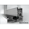 Алюминиевая параллельно раздвижная система Schüco ASE 70.HI с теплоизоляцией 3400*1500 мм антрацит RAL 7016