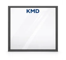 Алюминиевое окно из термоизолированного профиля KMD.78 глухое 1100*1300 мм антрацит