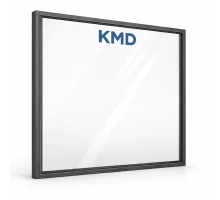 Алюминиевое окно из термоизолированного профиля KMD.78 глухое 1800*1340 мм антрацит