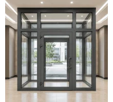 Тамбур металлопластиковый внутренний  REHAU 3100*2500  мм антрацит