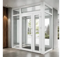 Тамбур металлопластиковый внутренний  REHAU 3600*2700 мм белый