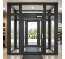 Тамбур металлопластиковый внутренний  REHAU 3800*2500  мм антрацит