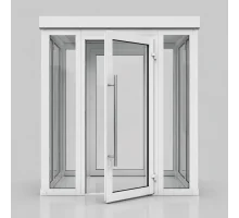 Тамбур металопластиковий внутрішній  REHAU 3800*2700 мм білий