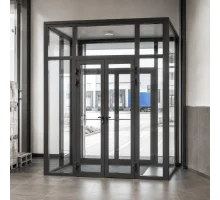 Тамбур алюминиевый внутренний ALULIGHT 3100*2600 мм антрацит