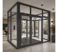 Тамбур алюминиевый внутренний ALULIGHT 3300*2600 мм антрацит