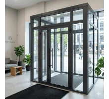 Тамбур алюмінієвий внутрішній ALULIGH 2500*2600 мм антрацит