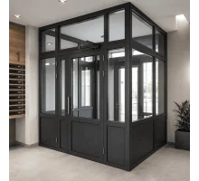 Тамбур алюминиевый внутренний ALULIGHT 3800*2500 мм антрацит
