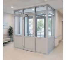 Тамбур алюминиевый внутренний ALULIGHT 3200*2500  мм анодированный алюминий