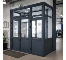 Тамбур алюмінієвий внутрішній ALULIGH 3200*2600 мм антрацит