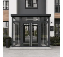 Металлопластиковый тамбур WDS 4500*2500 мм антрацит