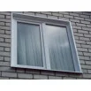 Металлопластиковые окна Steko IDEAL2000 двустворчатое с поворотно-откидной створкой 1400 x 1400 мм