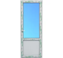 Металопластикові двері Steko S500 поворотно-відкидне 800 x 2100 мм