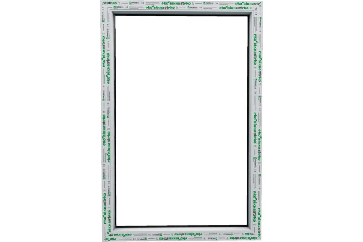 Металлопластиковые окна Steko IDEAL2000 глухое 700 x 1000 мм