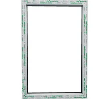 Металлопластиковые окна Steko IDEAL2000 глухое 900 x 600 мм