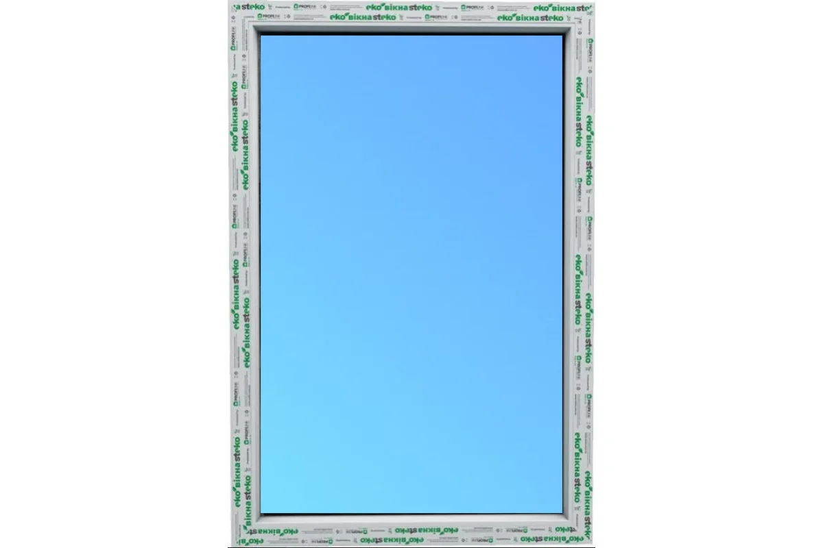 Металлопластиковые окна Steko S500 глухое 700 x 1200 мм