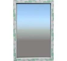 Металлопластиковые окна Steko V62 глухое 1100 x 600 мм