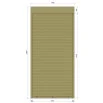 Защитные алюминиевые ролеты Comfort Line 1100-2300 мм P55