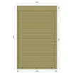 Защитные алюминиевые ролеты Comfort Line 1200-1900 мм P55