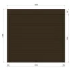 Защитные алюминиевые ролеты Comfort Line 1400-1300 мм P55