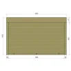 Защитные алюминиевые ролеты Comfort Line 1600-1000 мм P55