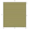 Защитные алюминиевые ролеты Comfort Line 1800-2000 мм P55
