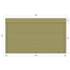 Защитные алюминиевые ролеты Comfort Line 1900-1100 мм P55