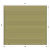 Защитные алюминиевые ролеты Comfort Line 2000-1800 мм P55