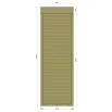 Защитные алюминиевые ролеты Comfort Line 800-2400 мм P55