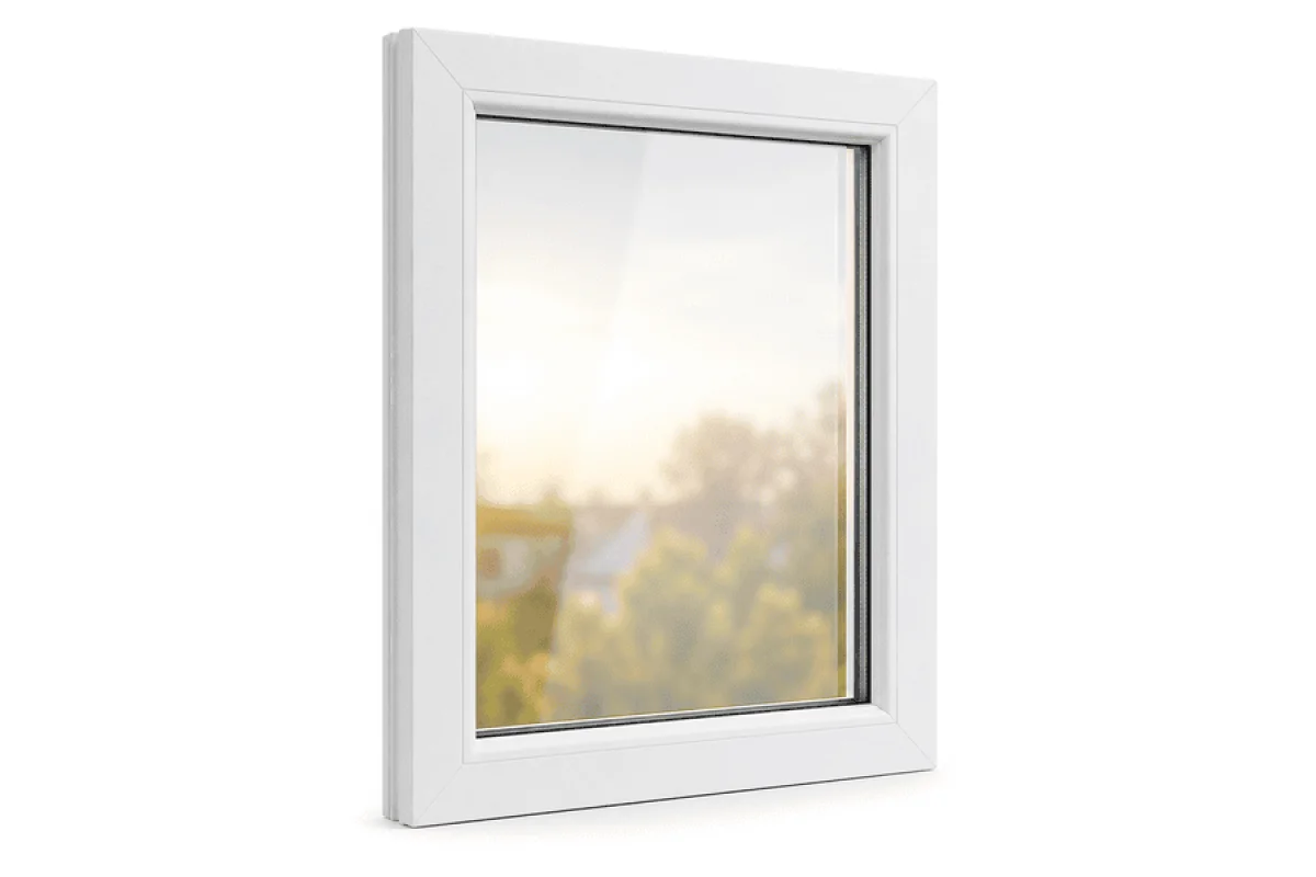 Металлопластиковое окно VEKA Softline глухое 1100 x 1400 мм