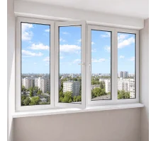 Лоджія REHAU EURO 60 2400 x 600 мм