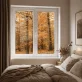 Металопластикове вікно REHAU EURO 70 двостулкове з поворотно-відкидною стулкою 1000 x 1500 мм
