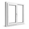 Металопластикове вікно VEKA Softline 76 з поворотно-відкидною стулкою 1300 × 1000 мм