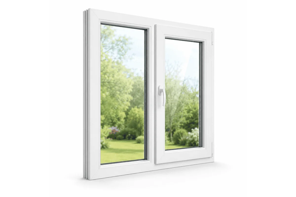 Металопластикове вікно VEKA Softline 76 з поворотно-відкидною стулкою 1300 × 1100 мм